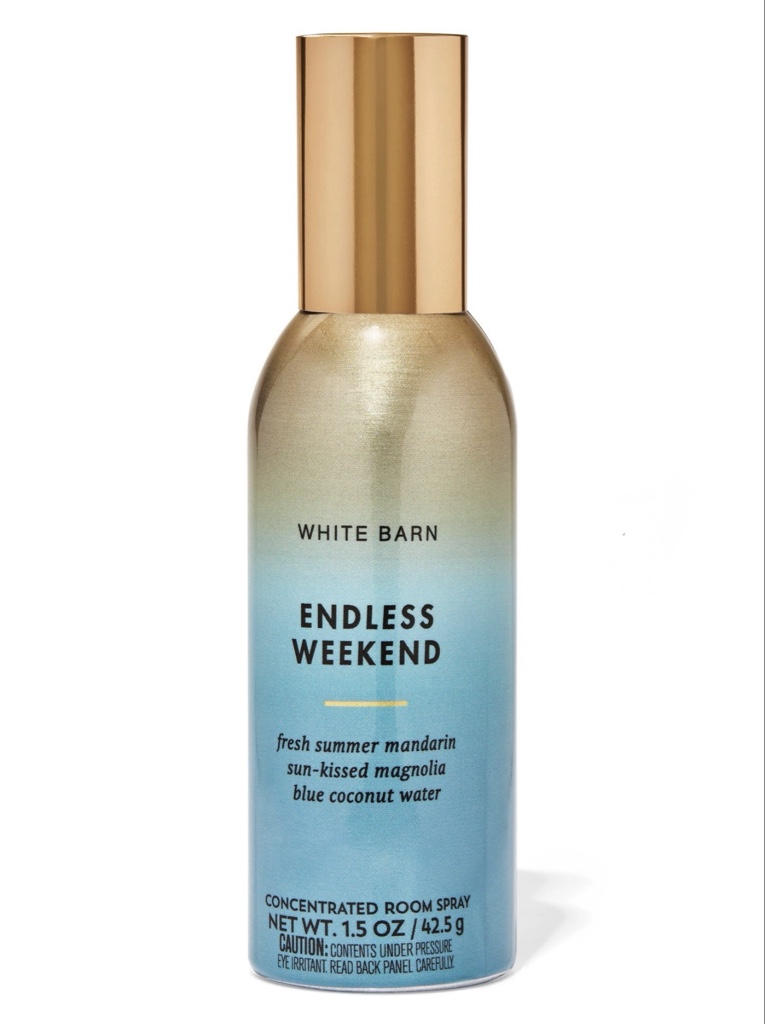 ROOM SPRAY BATH & BODY WORKS ENDLESS WEEKEND 42.5G