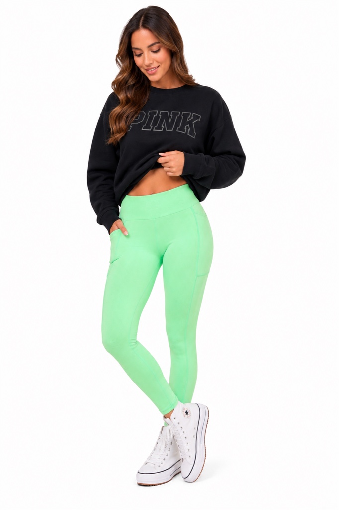 LICRA PINK COLOR VERDE