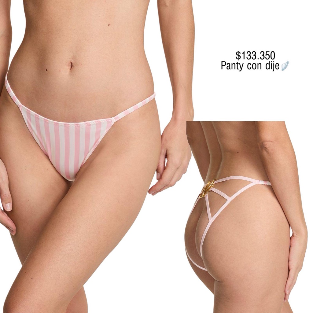 PANTY VS BIKINI ICONIC ANGEL ROSA