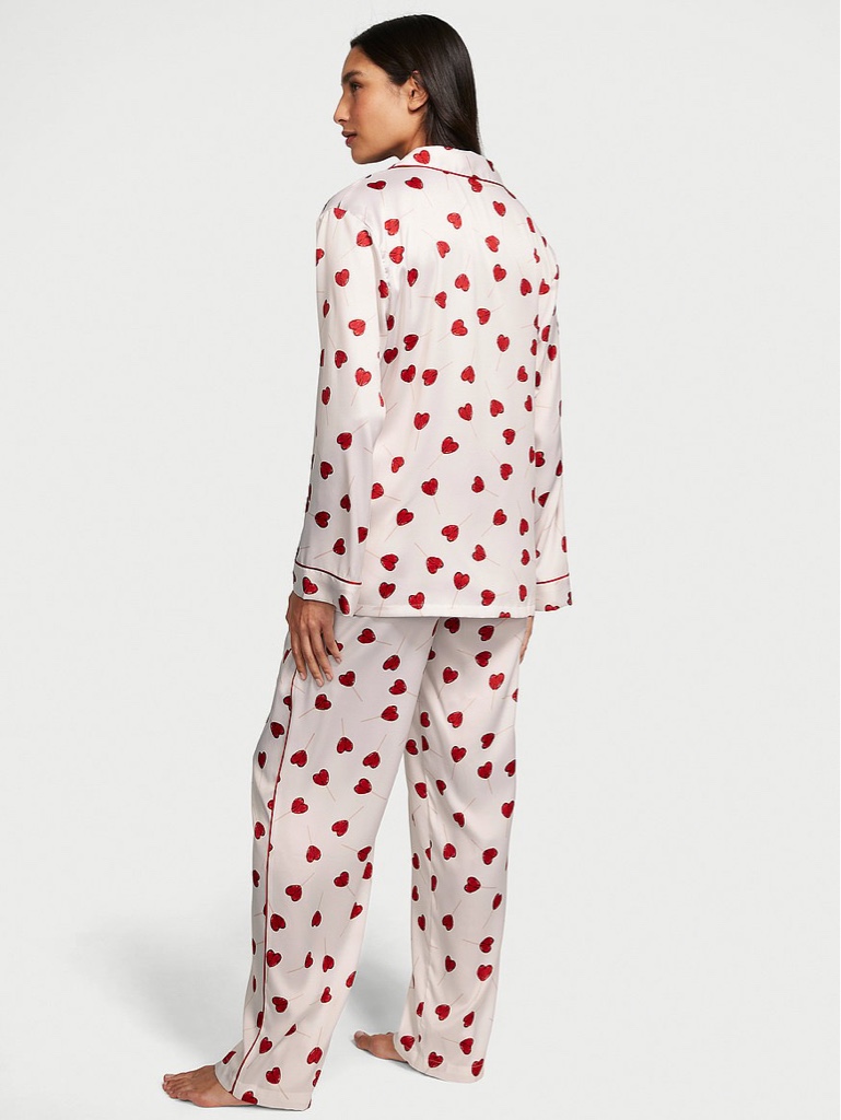 PIJAMA EN SATIN VS EDICION CORAZONES