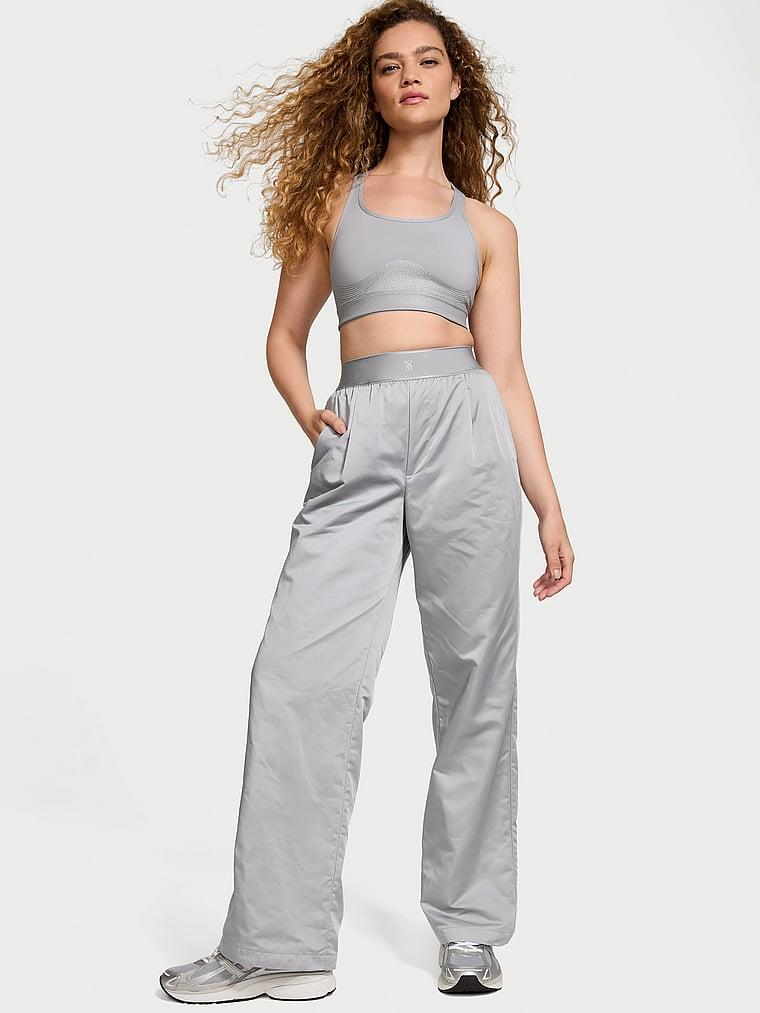 PANTALON VS EN SATIN COLOR GRIS