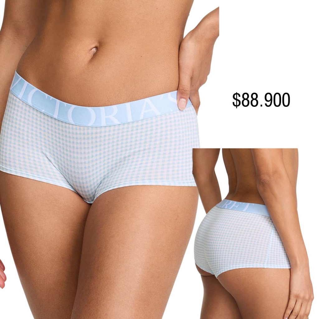 PANTY VS BOYSHORT AZUL ICONIC
