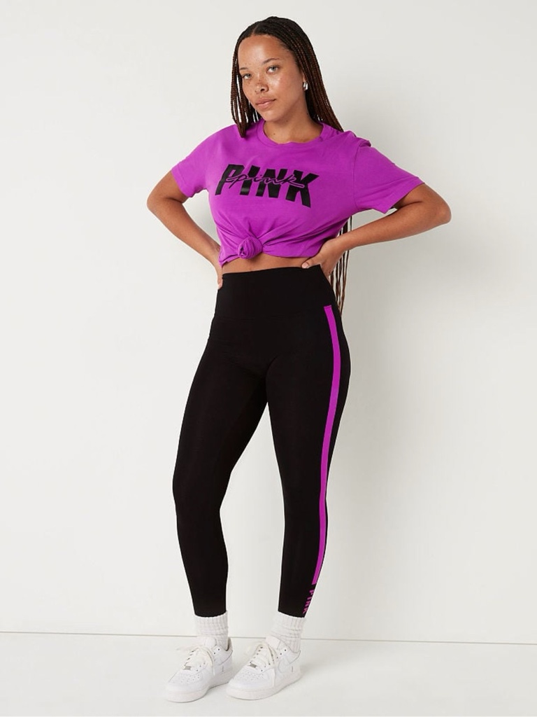LICRA PINK CON LINEA MORADO