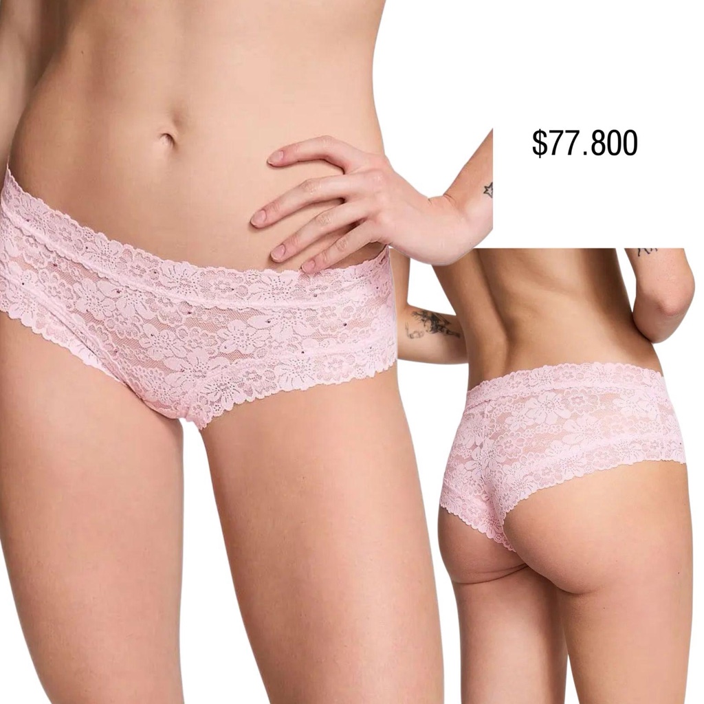 PANTY PINK CHEEKY ROSADO-M