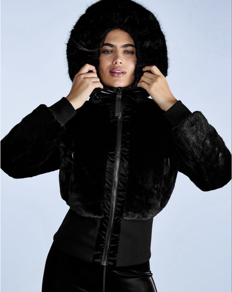 CHAQUETA DOBLE FAZ VS COLOR NEGRO