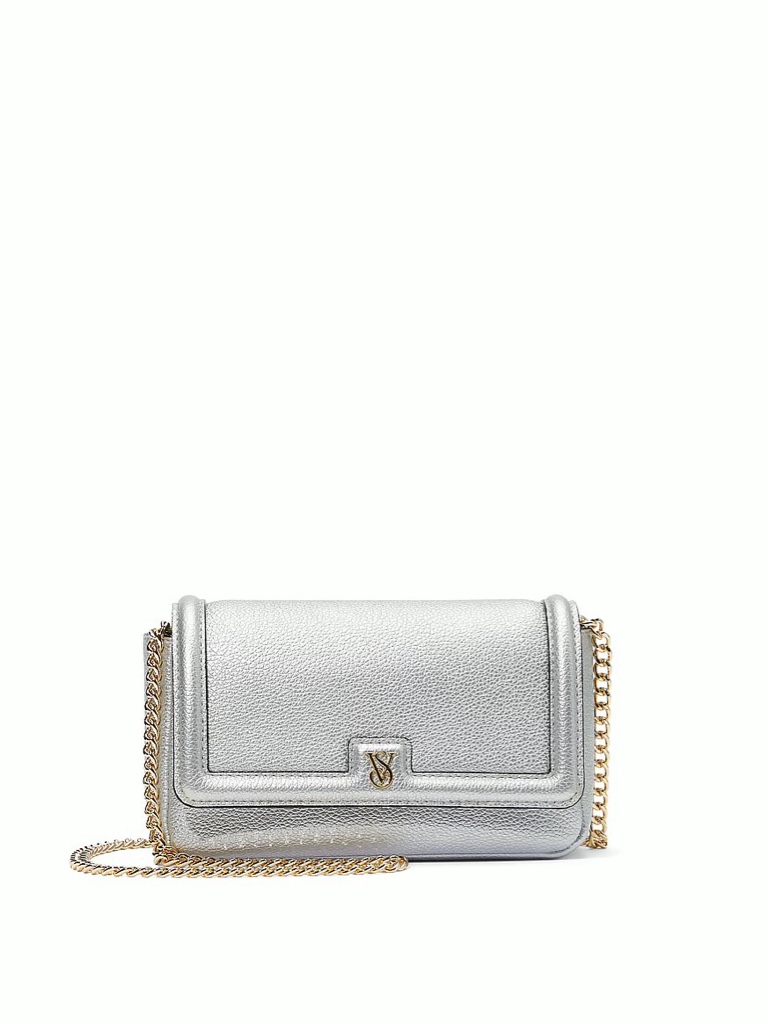 BOLSO DE CRUZAR VS MINI PLATEADO