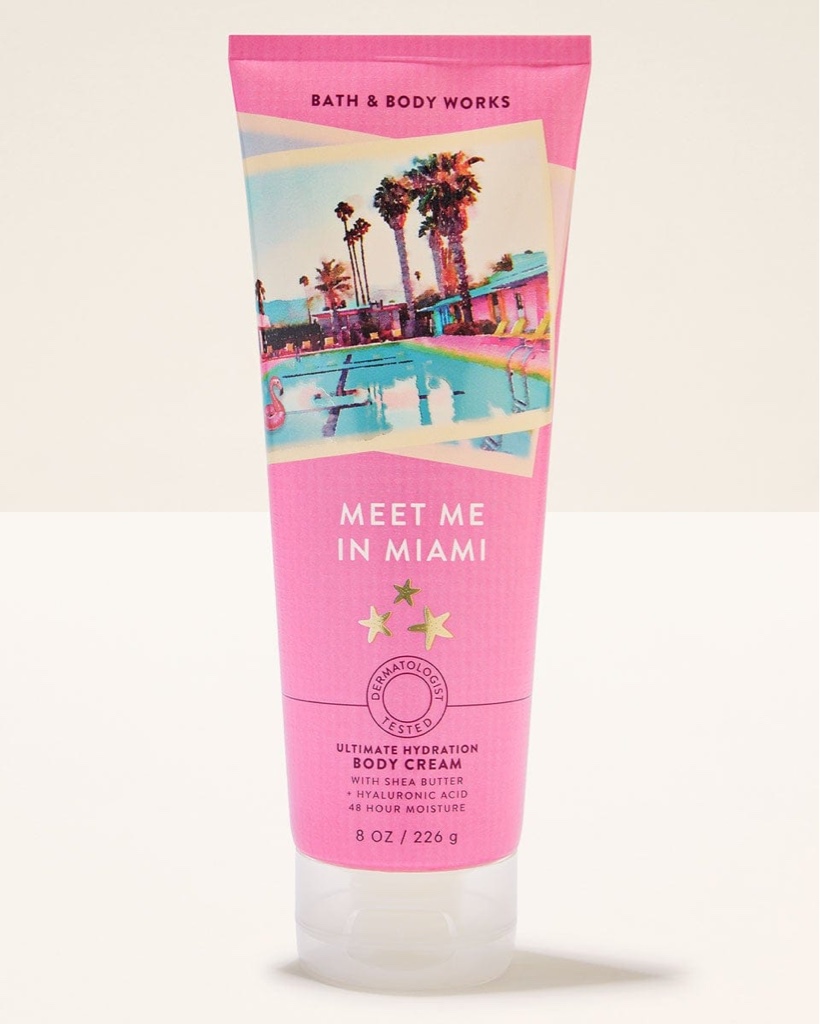CREMA BATH & BODY WORKS MEET ME IN MIAMI 226G