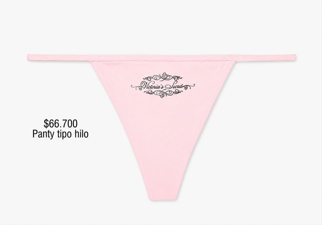 PANTY VS V-STRING  ROSADO-XL