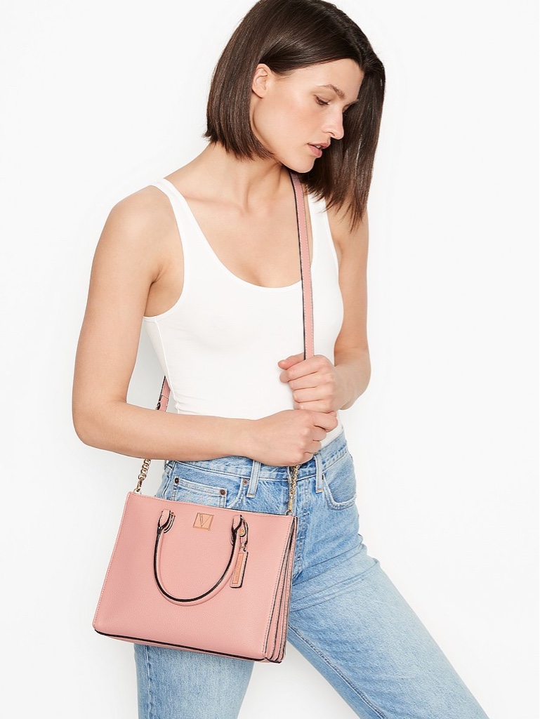 BOLSO DE CRUZAR/CARTERA  VS CLASICO ROSA