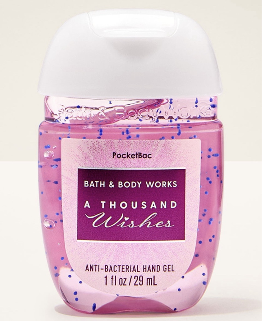 GEL ANTIBACTERIAL BATH & BODY WORKS A THOUSAND WISHES