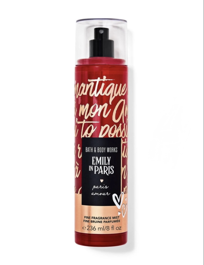 SPLASH BATH & BODY WORKS EMILY IN PARIS AMOUR 236ML