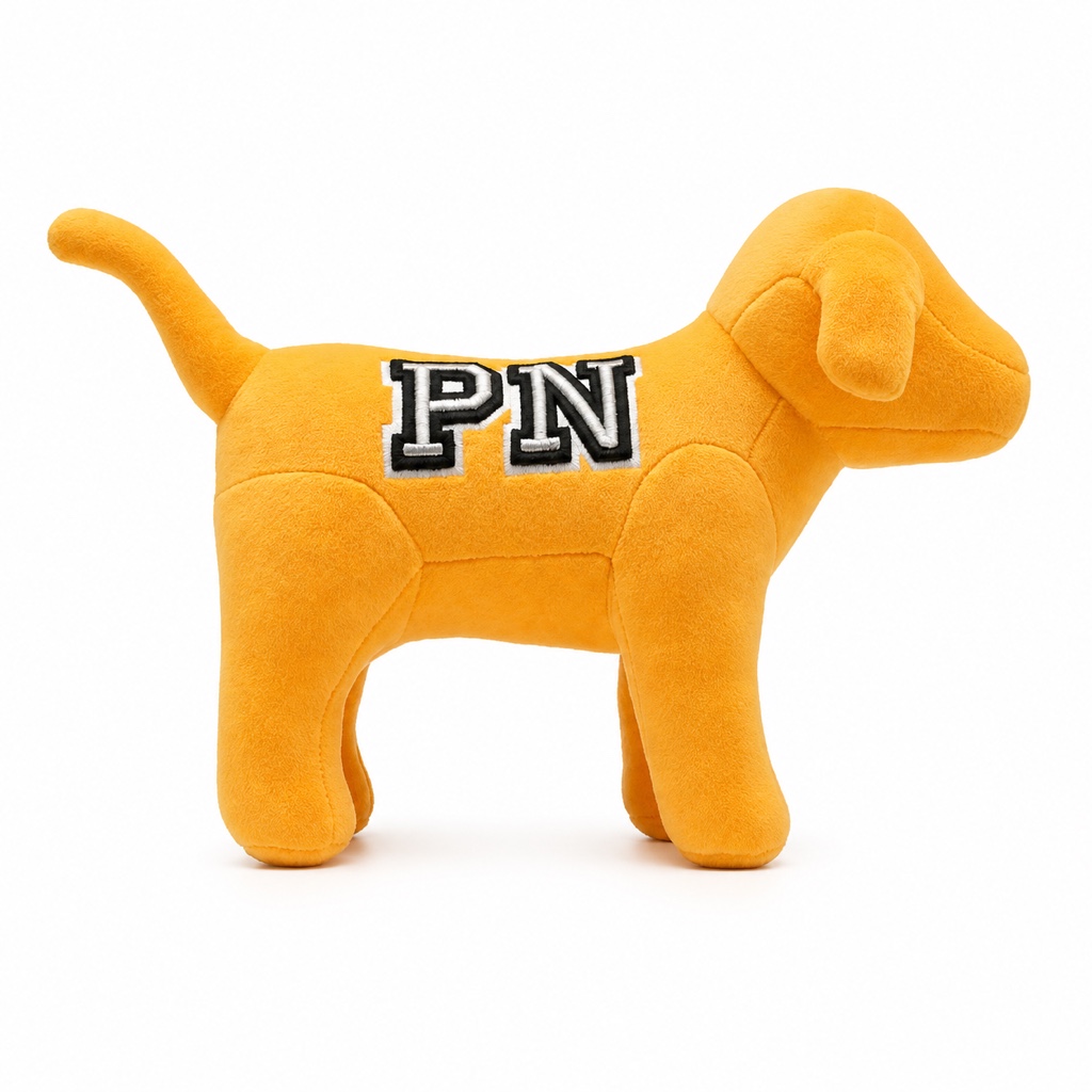 PERRITO PINK AMARILLO COLECCIONABLE