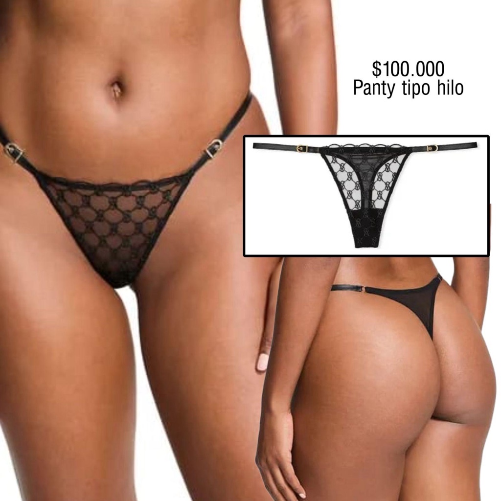PANTY VS THONG STRING NEGRO