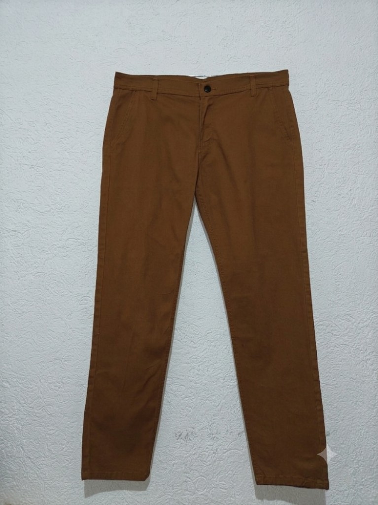 Pantalón Gabardina Café