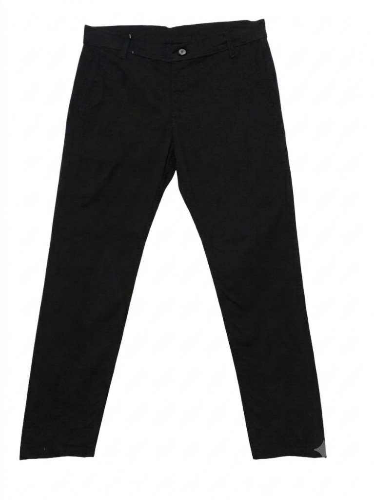 Pantalón de vestir azul gabardina