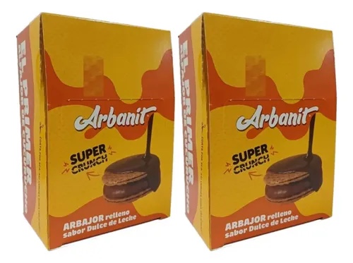 Arbanit relleno dulce de leche