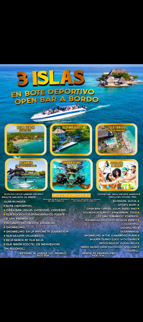 3 islas VIP