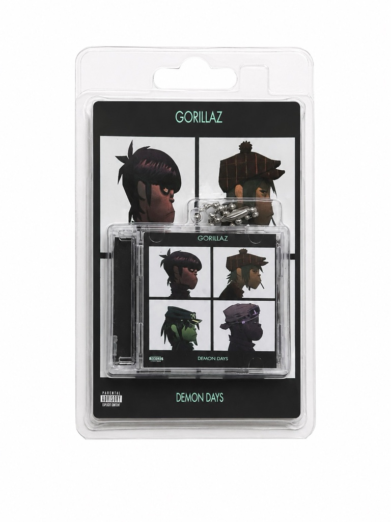 Disco NFC Gorillaz, demon days.