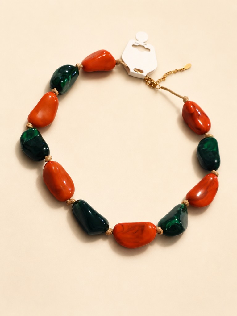 Collar Terracota Verde