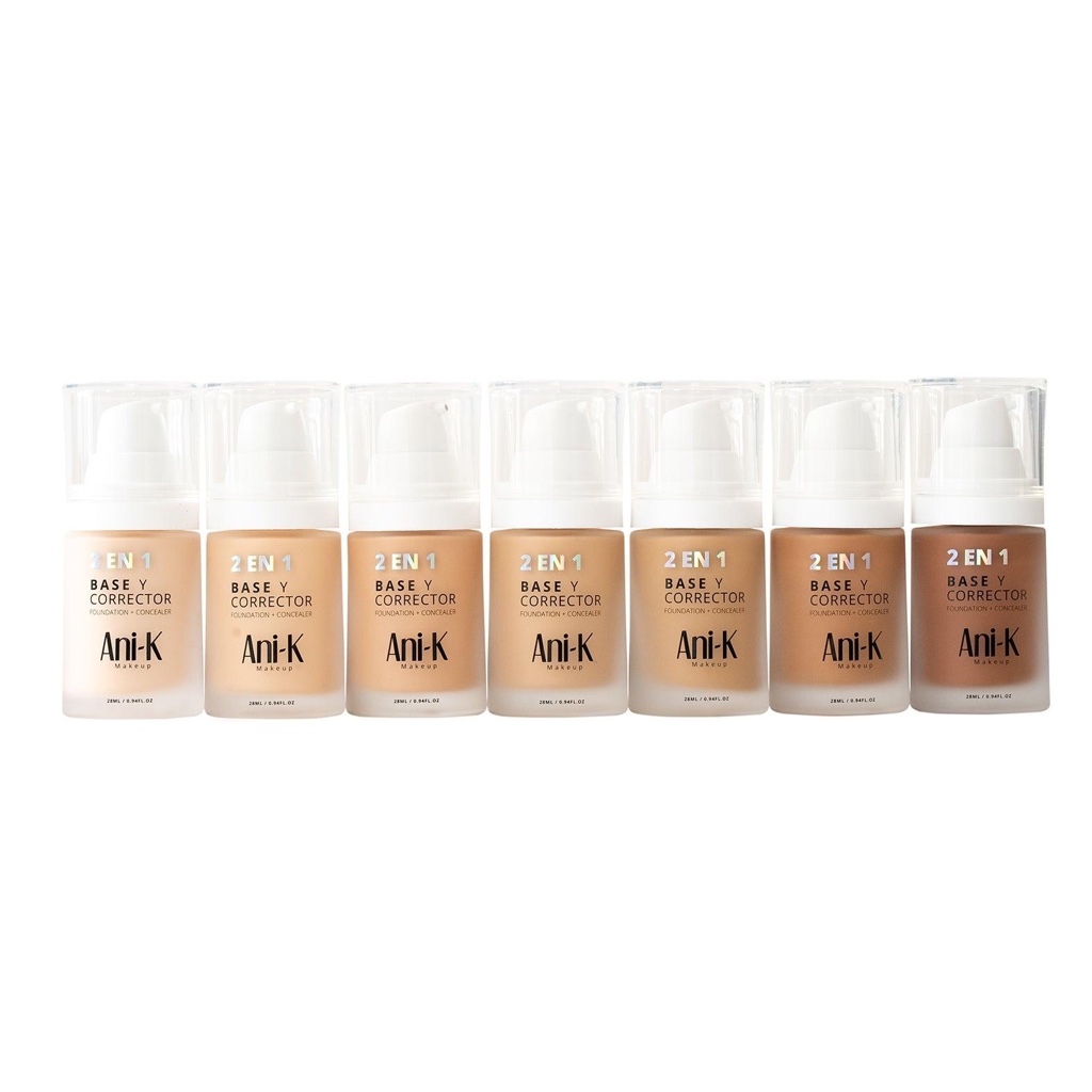Ani-K 2 en 1 base y corrector