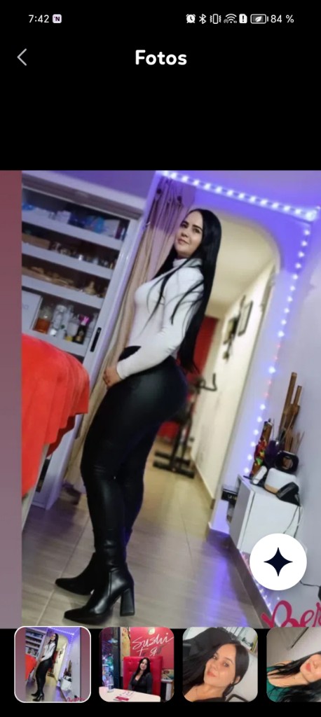 Pantalon negro ajustado