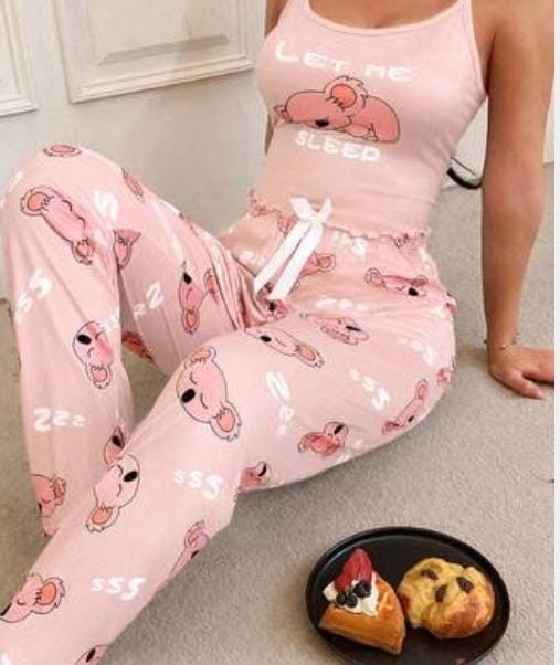 Pantalon rosa koala