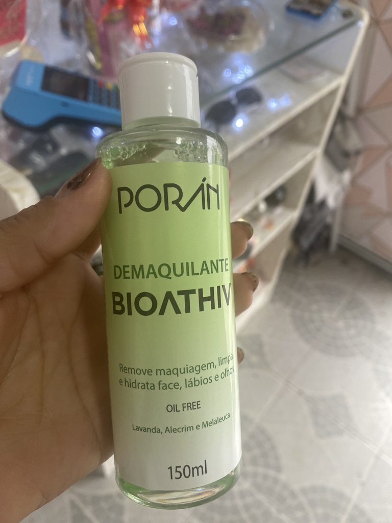 Porán Bioathiv demaquilante verde 150ml