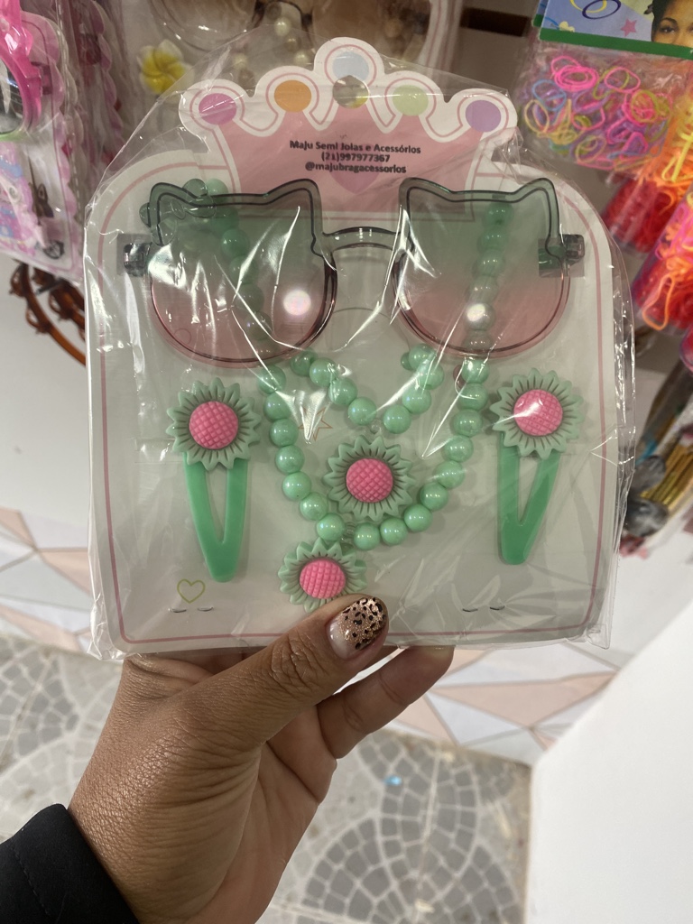 Kit de óculos infantil