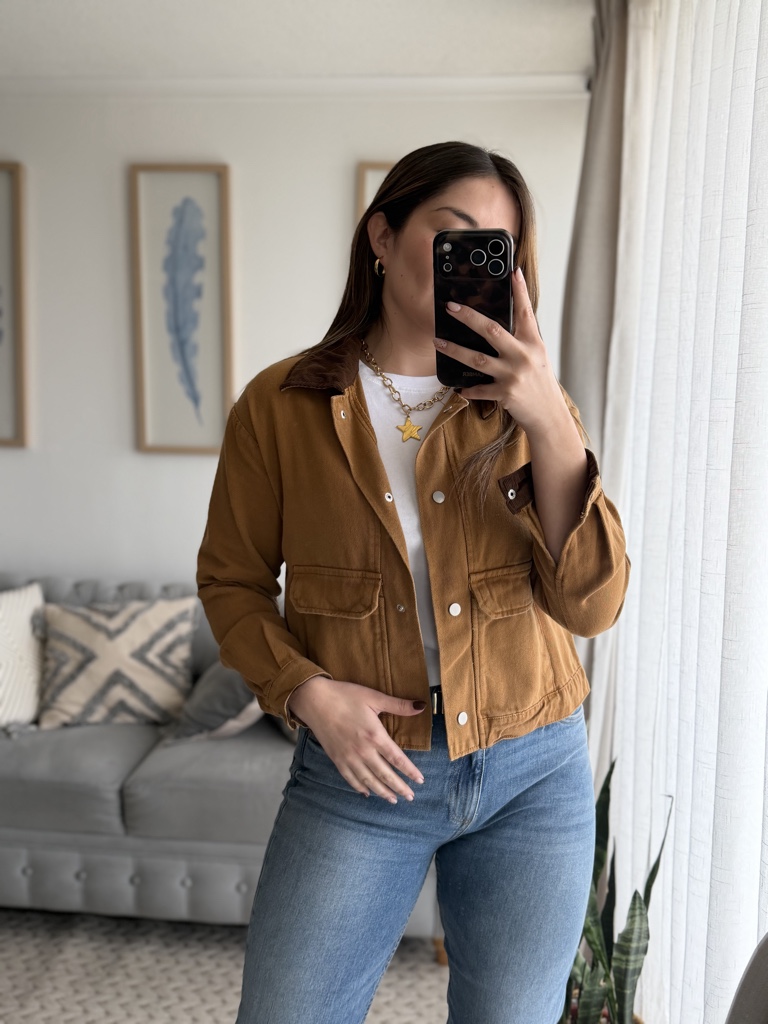 Chaqueta mezclilla