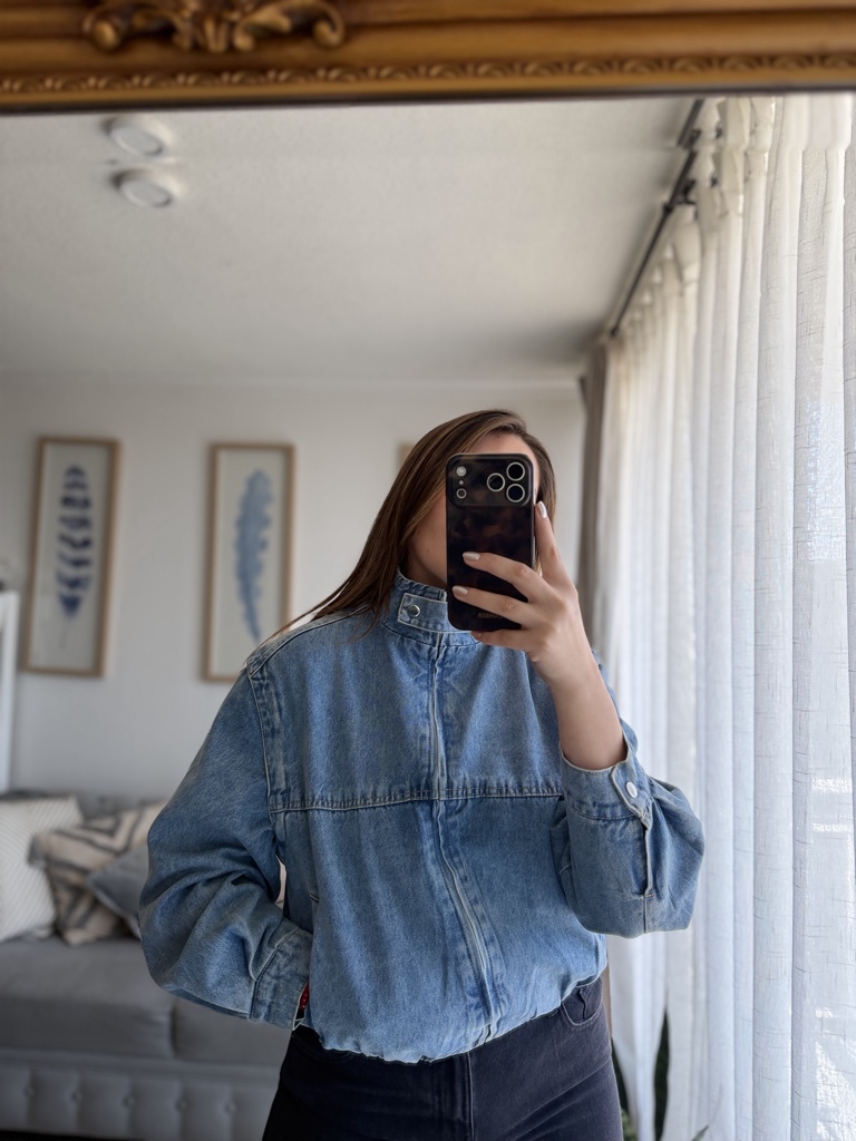 Chaqueta denim azul