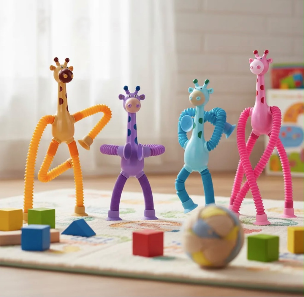 Jirafa sensorial flexible