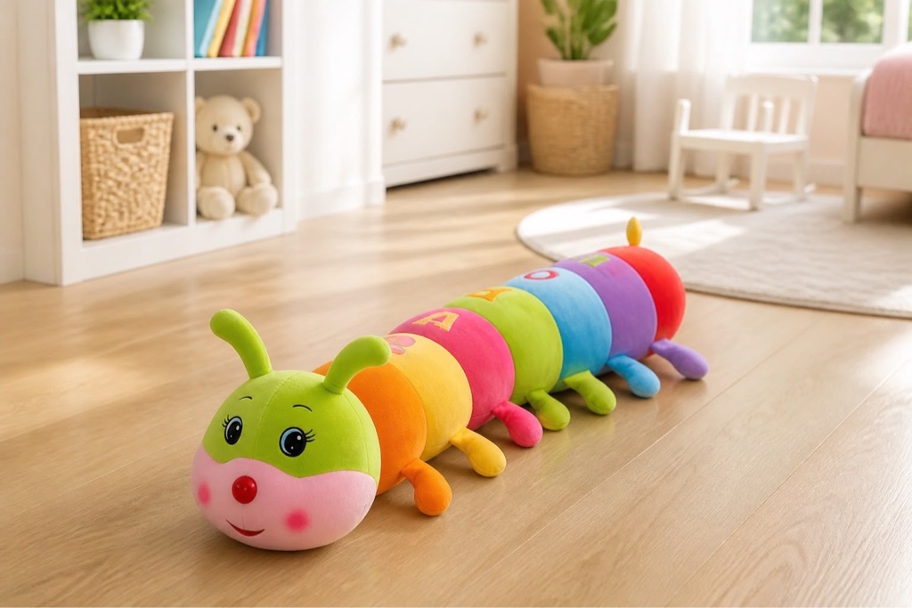 Oruga arcoiris sensorial