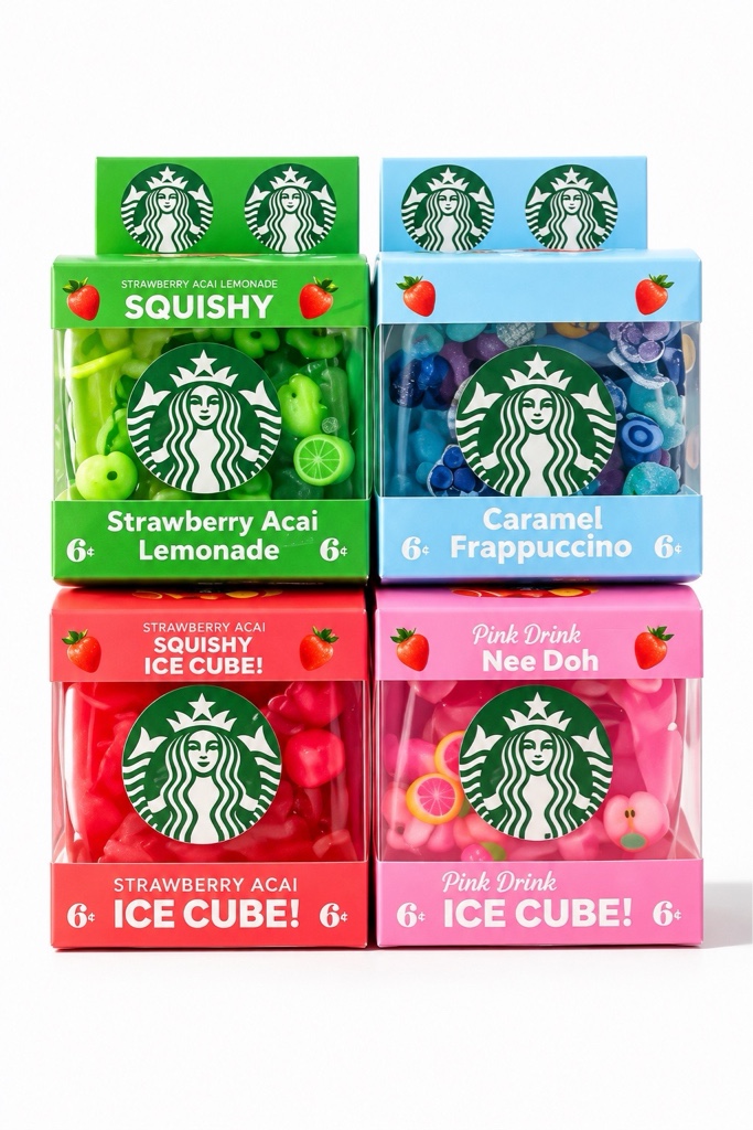 Starbucks Squishy surtido