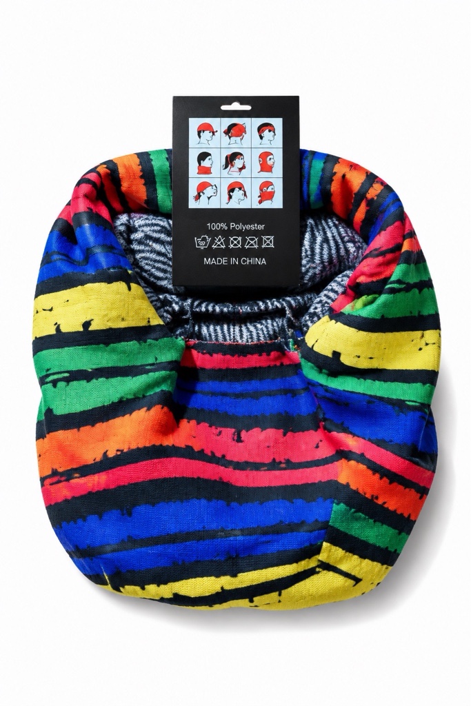 Cuello tubular multicolor
