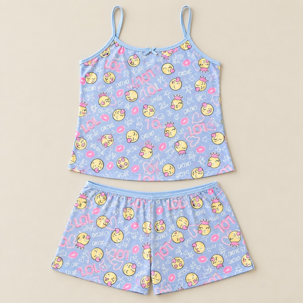 Pijama Babydoll Fem. - GG (Lol) - REF. 24