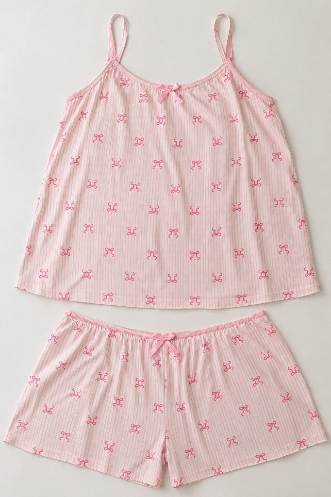 Pijama Babydoll Plus Size Feminino - XGG (laço) - REF. 02