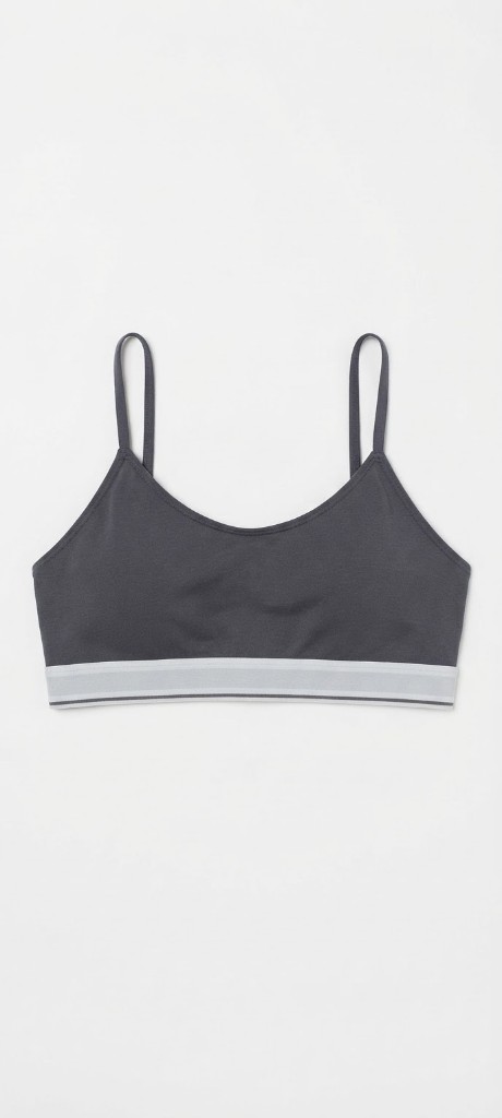 Top Microfibra Feminino - M (preto) - REF. 10