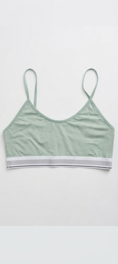 Top Microfibra Feminino - GG (verde claro) REF. 10