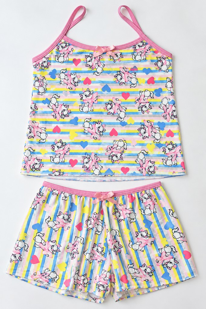 Pijama Babydoll Infantil Feminino - P - REF. 13B