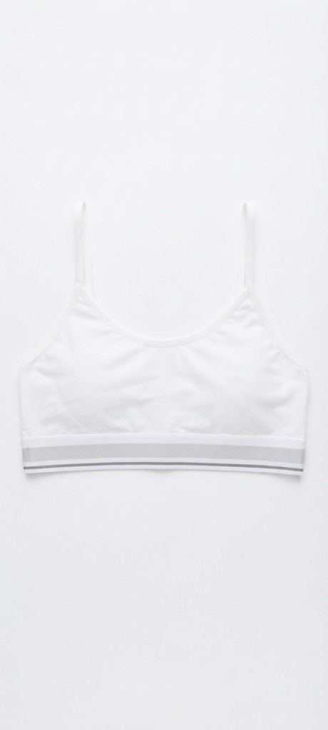 Top Microfibra Feminino - P (branco) - REF. 10