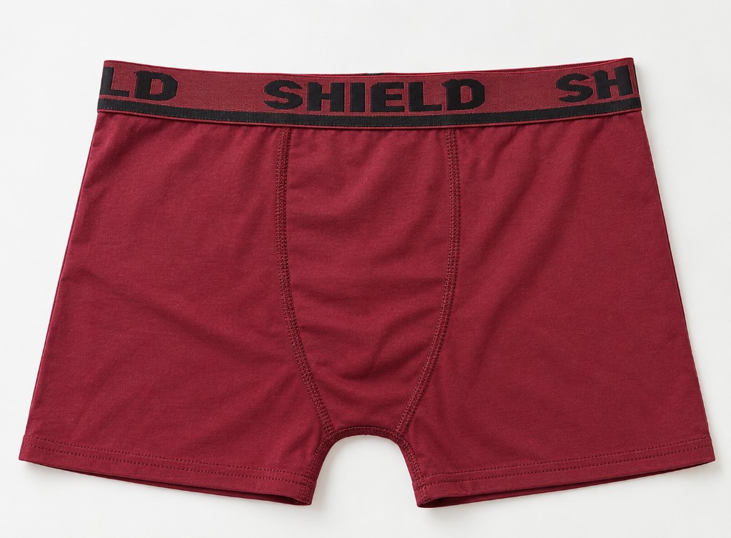 Cueca Boxer Masculino (bordô) - GG - REF. 12