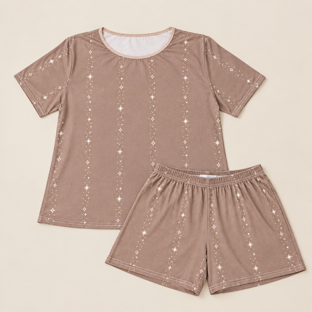 Pijama Fem. Adulto Curto (suede) - GG - REF. 30