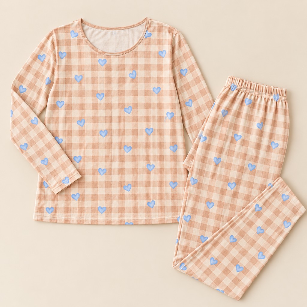 Pijama Fem. Adulto Comprido (suede) - GG - REF. 23