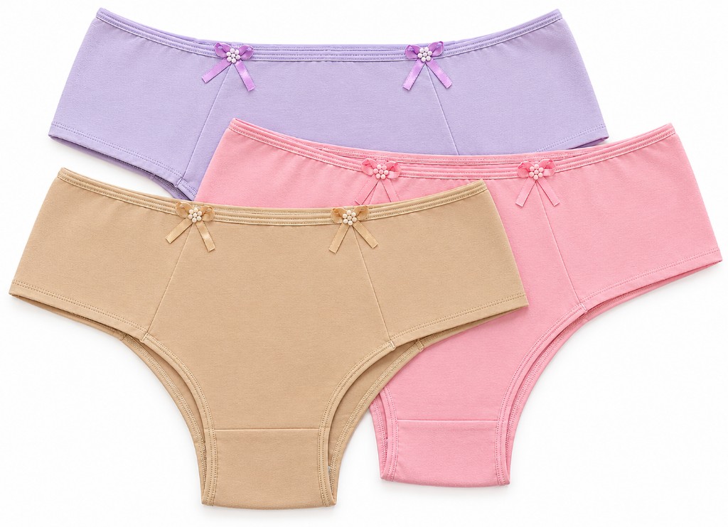 Calcinha Cotton Dupla Plus Size Fem. Adulto - GG1 / GG2 / GG3 - REF. 21