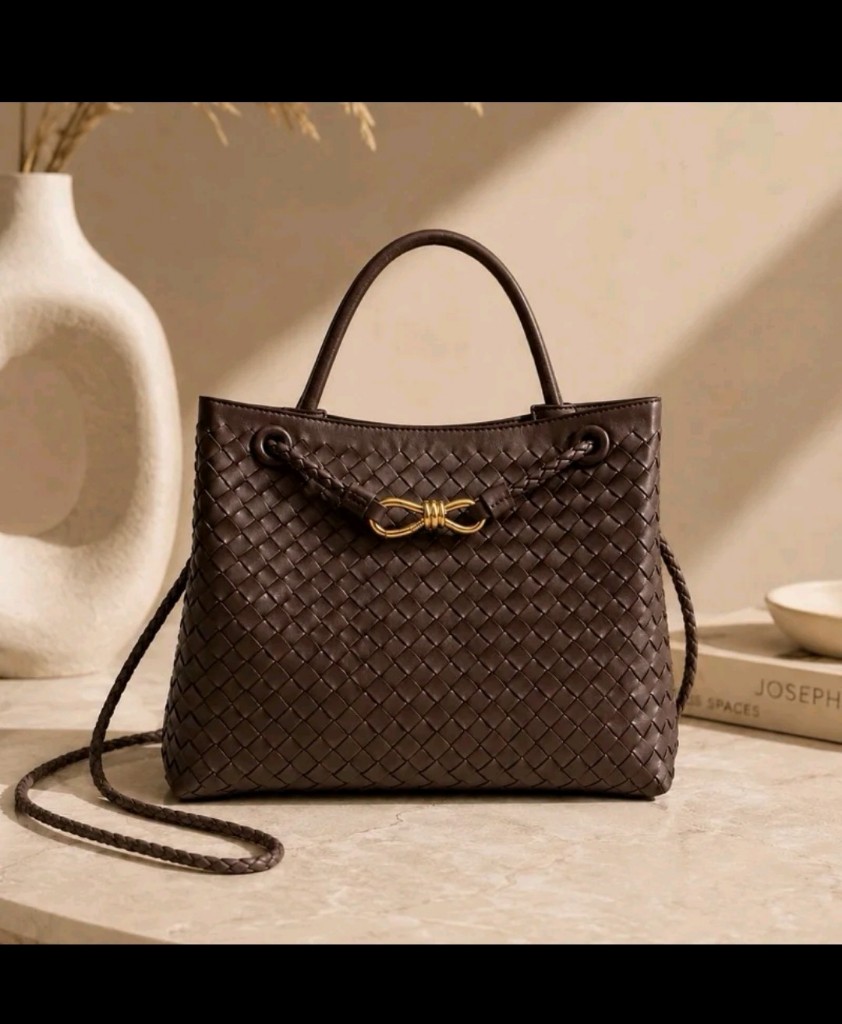 Bolsa Tote Feminina Trançada