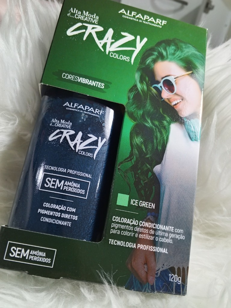 Crazy Colors Ice Green 120g Alfaparf