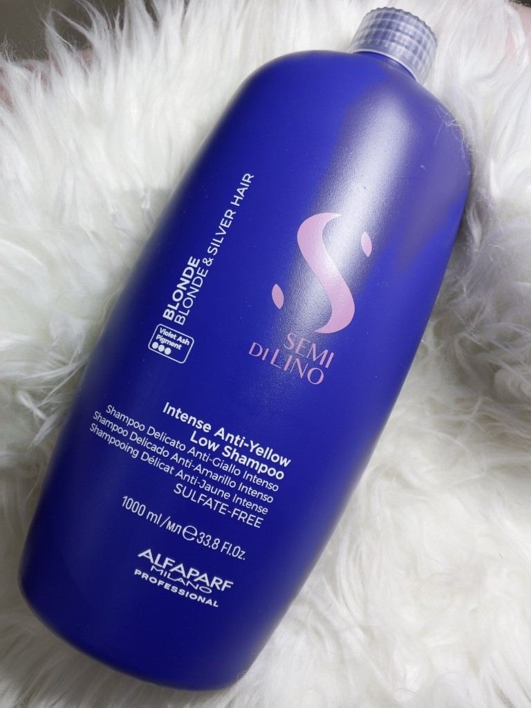 Alfaparf Semi Di Lino INTENSE ANTI-YELLOW LOW SHAMPOO 1000ML
