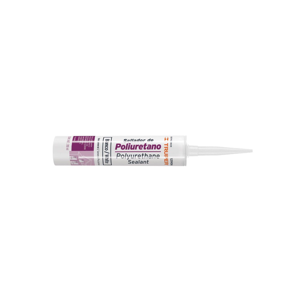 Truper sellador poliuretano blanco