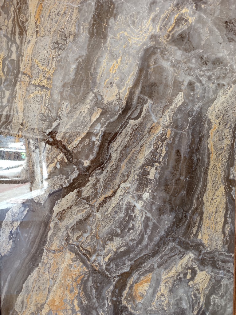 Lamina marmol gris veteado
