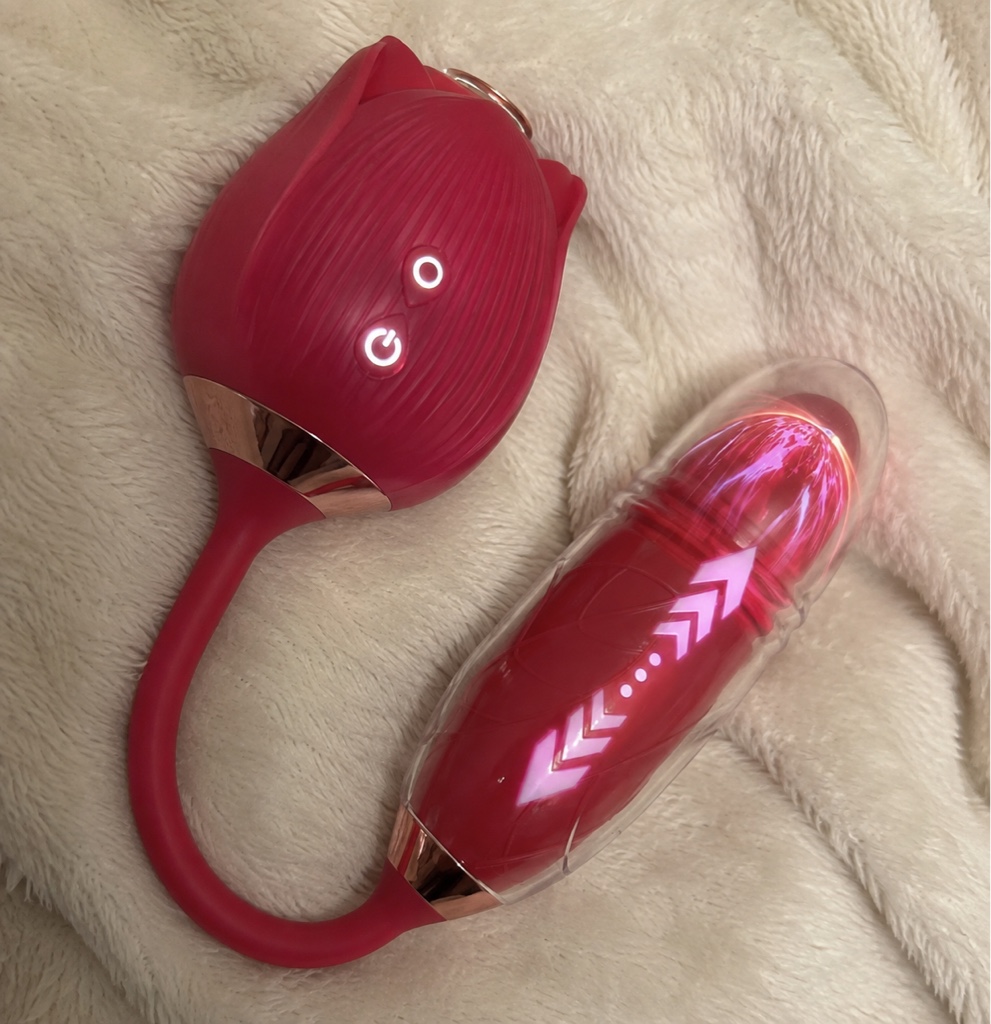 Estimulador rojo recargable o